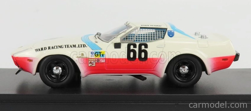 Matrix scale models Ferrari 365 Gtb/4 4.4l V12 Team Nart N 66 Daytona 1978 D.devendorf - T.adamowicz 1:43 Bílá Červená