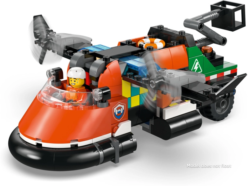 LEGO City - Remix: Lietadlo, servisné vozidlo a vznášadlo