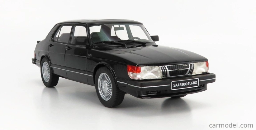 Modely v mierke Cult-scale Saab 900 Turbo 1980 1:18 Black