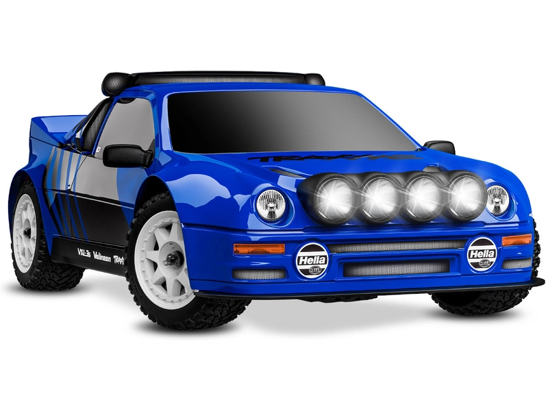 Traxxas Mini Rally Ford RS200 1:12 4WD VXL RTR červená