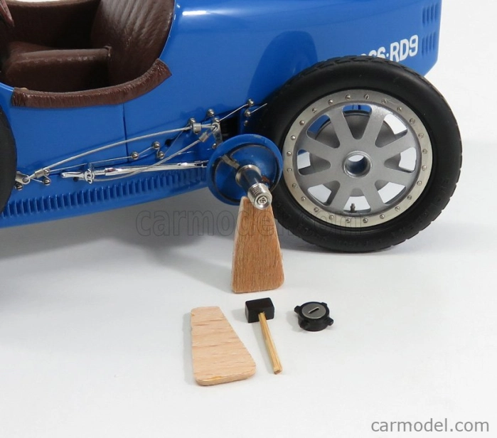 Cmc Bugatti T35 N 30 With Driver Figure 1924 1:18 Blue