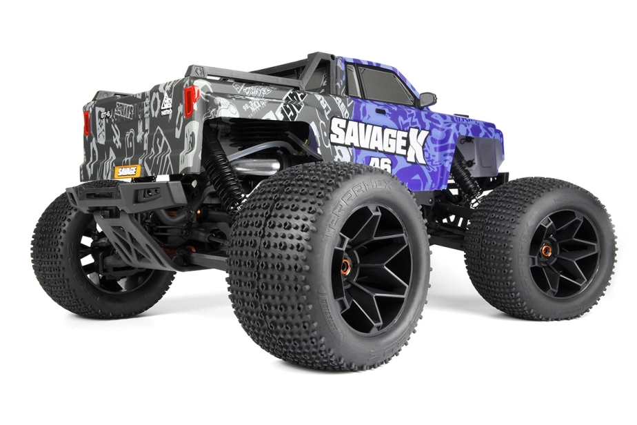 SAVAGE X 4.6 GT-6 RTR - modrá