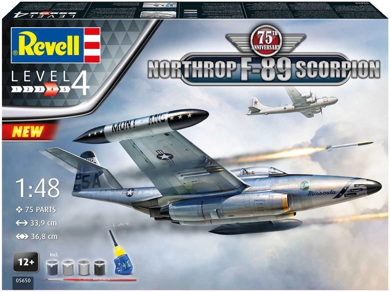 Revell Northrop F-89 Scorpion 50. výročie (1:48) (darčeková súprava)