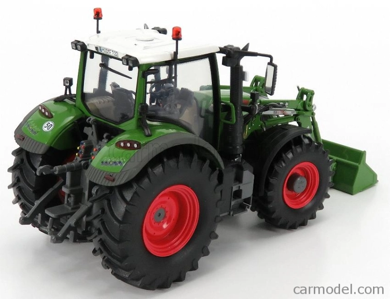 Universal hobbies Fendt 722 Vario Traktor s čelným nakladačom 5 X 90 Cargoprofi 2016 1:32 Zelená biela červená