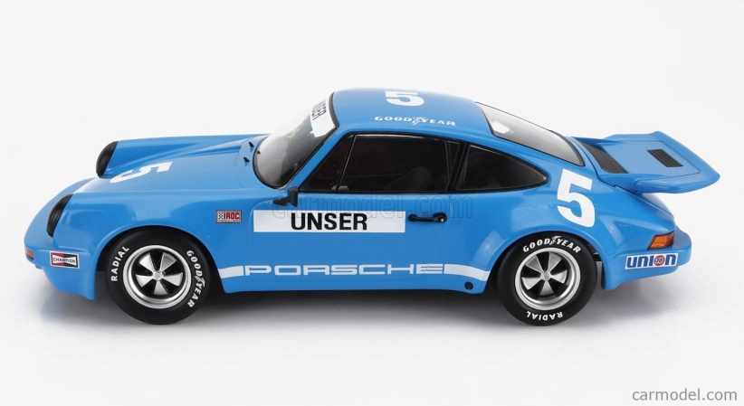 Werk83 Porsche 911 3.0 Rsr Carrera N 5 Iroc Daytona 1974 Bobby Unser 1:18 Modrá