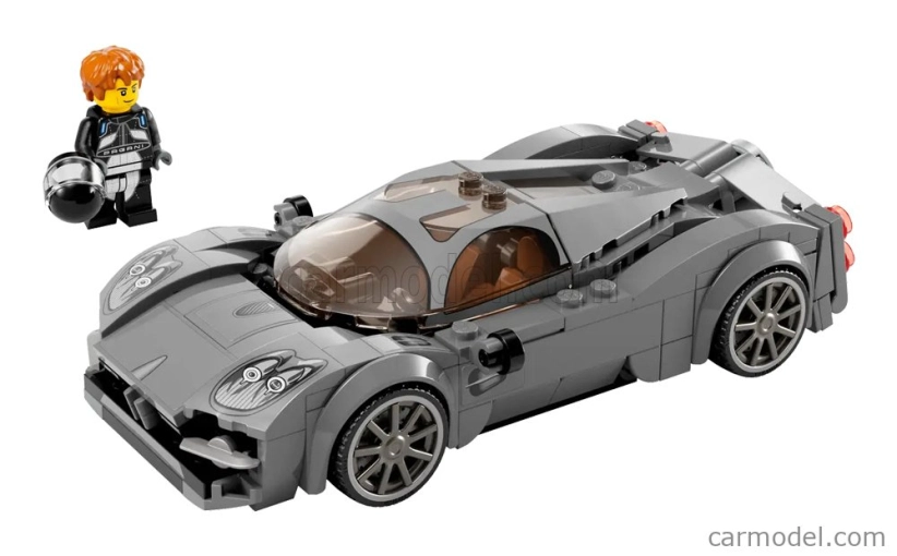 Lego Pagani Lego Speed Champion - Utopia 2022 - 249 Pezzi - 249 Pieces Grey
