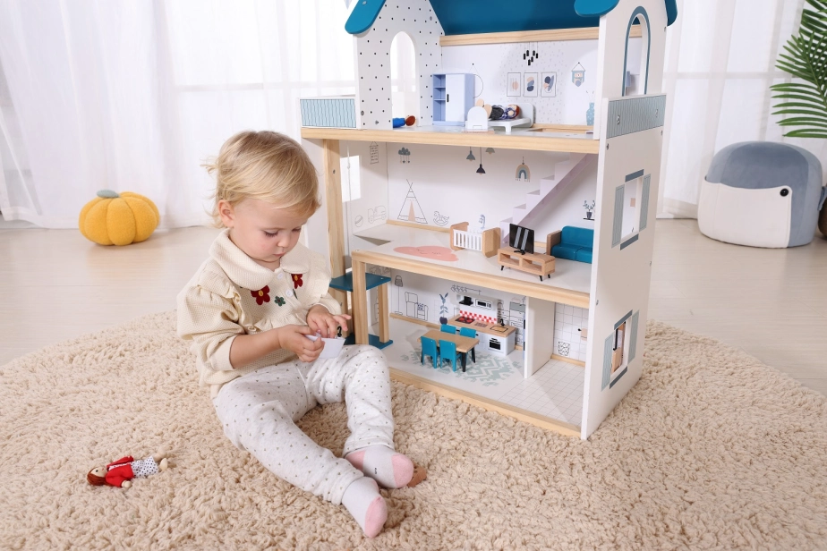 2Kids Toys Domček pre bábiky Barbora s príslušenstvom