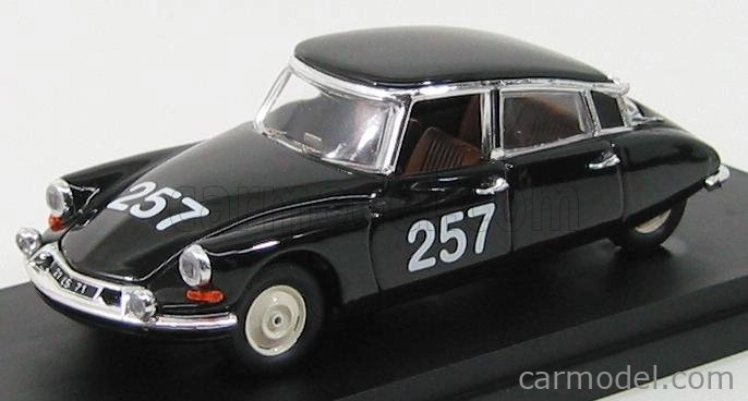 Rio-models Citroen Ds19 N 257 Mille Miglia 1957 About - Bourillot 1:43 Black