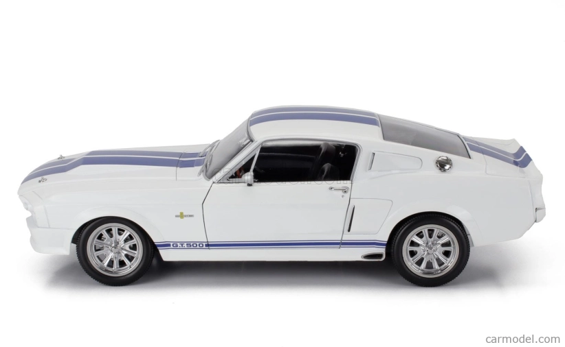 Kk-scale Ford usa Mustang Shelby Gt500 Eleanor Coupe 1967 1:12 White Blue