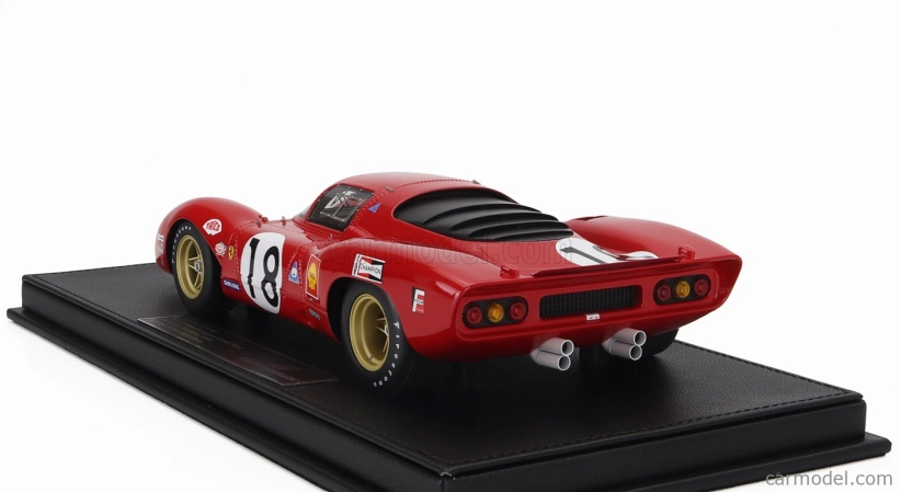 Topmarques Ferrari 312p 3.0l V12 Coupe Team Sefac N 18 24h Le Mans 1969 ...