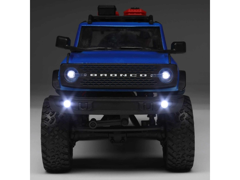 RC auto Axial SCX24 Ford Bronco 2021 1:24 4WD RTR, červená