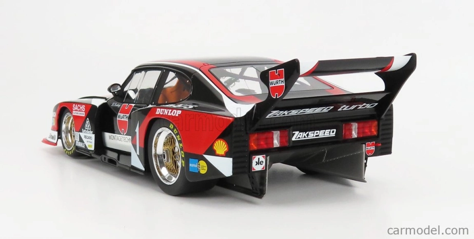 Werk83 Ford england Capri Turbo Gr.5 Zakspeed N 1 Drm 1980 Klaus Ludwig 1:18 Black