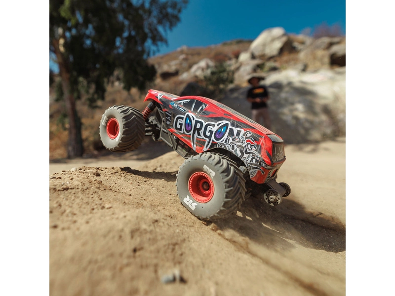 Arrma Gorgon Grom 1:16 4WD Smart RTR červená