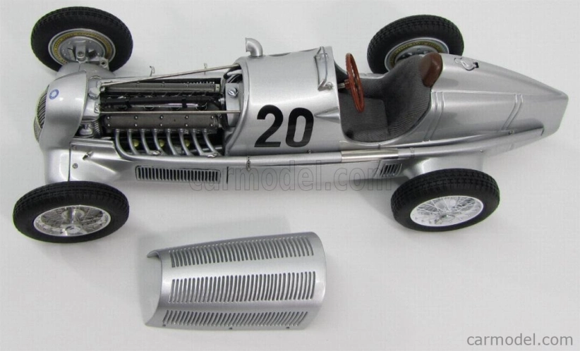 Cmc Mercedes Benz F1 W25 Spider N 20 Víťaz Adac Eifelrennen 1934 M.von Brauchitsch 1:18 Striebro