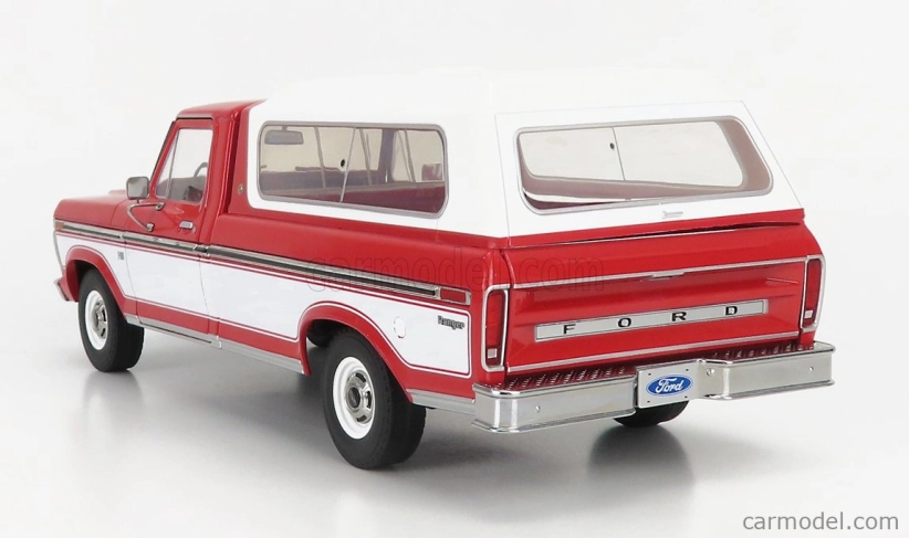 Greenlight Ford usa F-100 Pick-up 1956 Closed 1975 1:18, červená