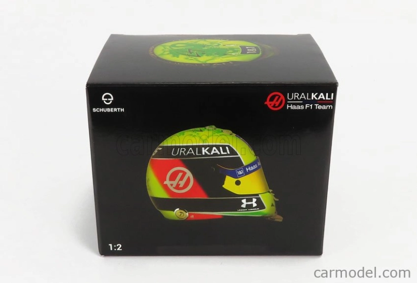 Mini helmet Schuberth helma F1 Vf-21 Team Uralkali N 47 1:2
