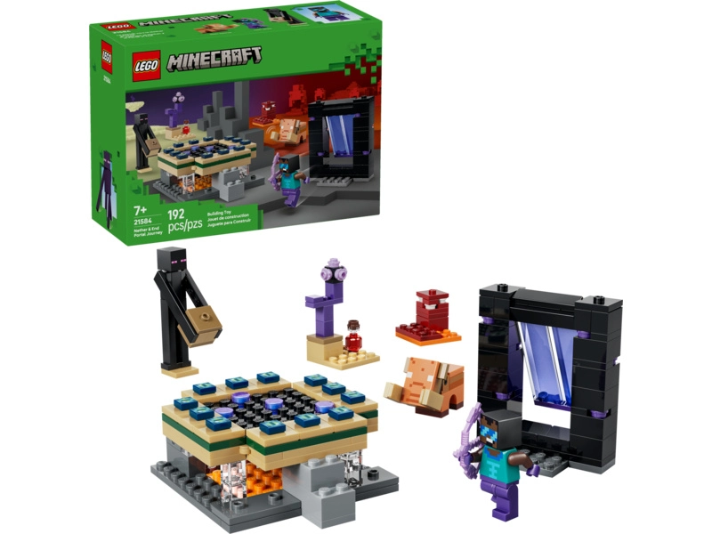 LEGO Minecraft - Cesta portálom do Netheru a Endu