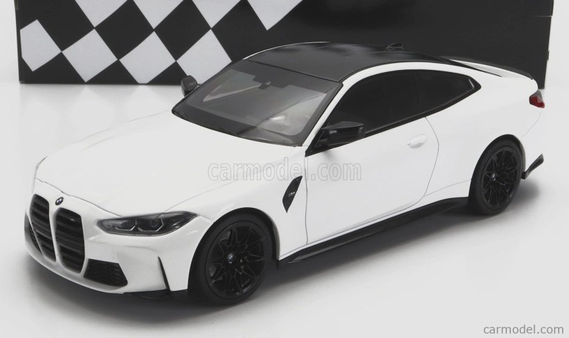 Minichamps BMW radu 4 M4 (g82) 2020 1:18 biela čierna