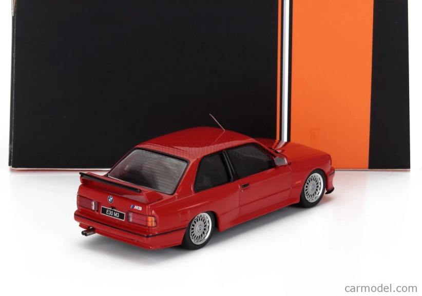 Ixo-models BMW 3-series M3 (e30) 1990 1:43 Red