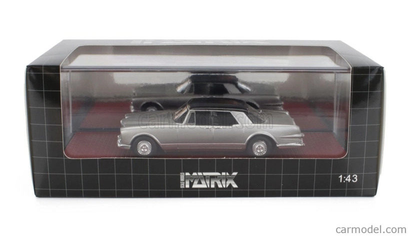 Matrix scale models Facel vega Excellence Ex2 1962 1:43 Stříbrná Černá