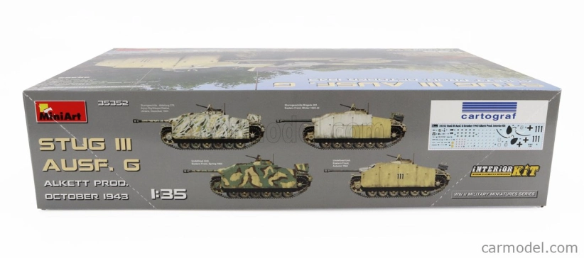 Miniart Tank Stug Iii Ausf. G Military 1944 1:35 /