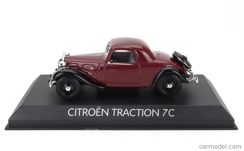 Norev Citroen Traction 7c Coupe 1937 1:43 Červená Černá