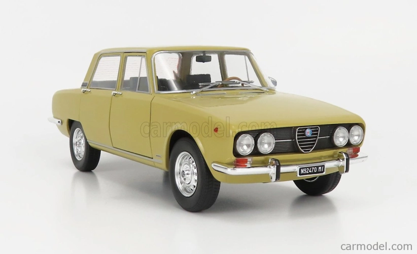 Mitica-diecast Alfa romeo 2000 Berlin 1971 1:18 Giallo Piper 116