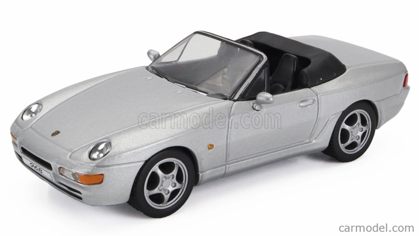 Edicola Porsche 968 Spider Cabriolet 1993 1:43 Strieborná