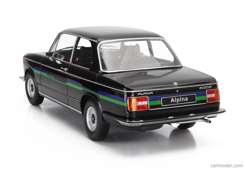 Kk-scale BMW 2002 Alpina 2-series 1974 1:12 čierna