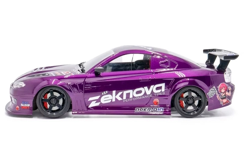 1/10 Drift OVER-D10 RWD auto RTR + batéria a nabíjačka