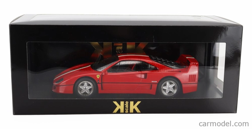 Kk-scale Ferrari F40 Italian Stripes 1987 1:18 Red
