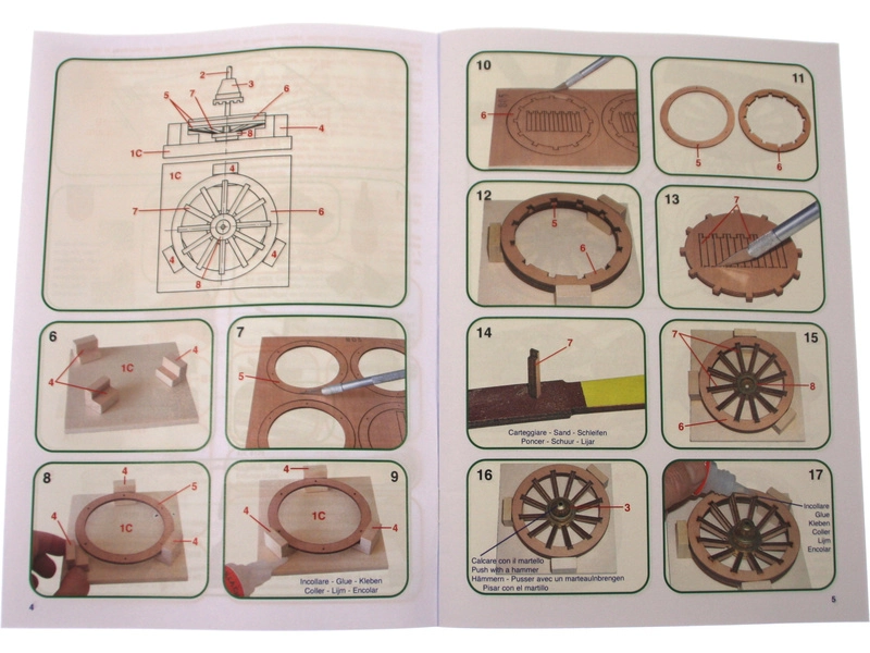 Mantua Model Toskánský kanón 1:17 kit
