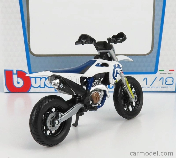 Bburago Husqvarna FS 450 Supermoto 1:18