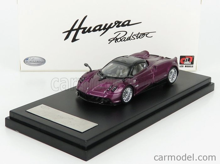 Lcd-model Pagani Huayra Roadster 2018 1:64 Purple Met