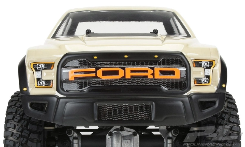 2017 Ford F-150 Raptor čirá karoserie pro 12.3 (313mm) podvozky