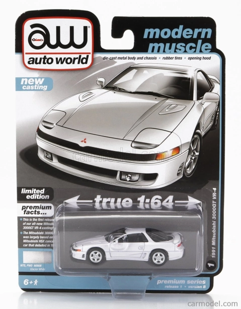 Autoworld Mitsubishi Set Assortment 6 Pieces 1:64 Různé