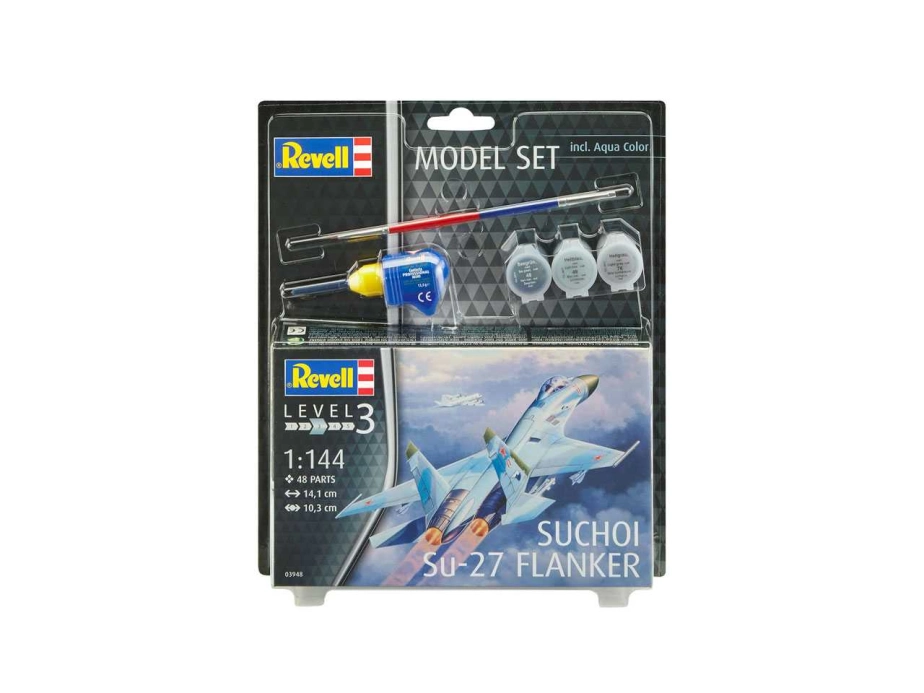 ModelSet lietadlo 63948 – Suchoj Su-27 Flanker (1:144)
