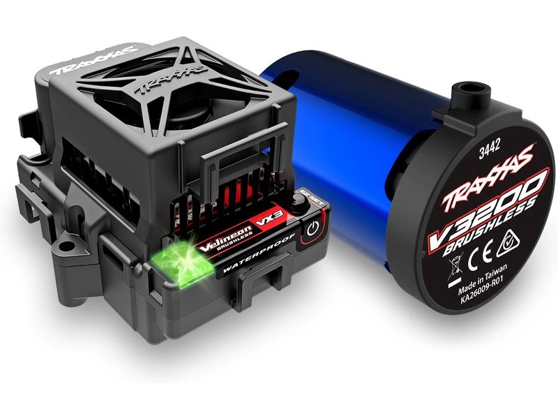 Traxxas Slash 4x4 1:10 VX3 RTR černý