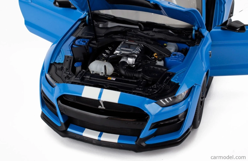 Autoart Ford usa Mustang Shelby Gt500 Coupe 2023 1:18 Gribber Blue