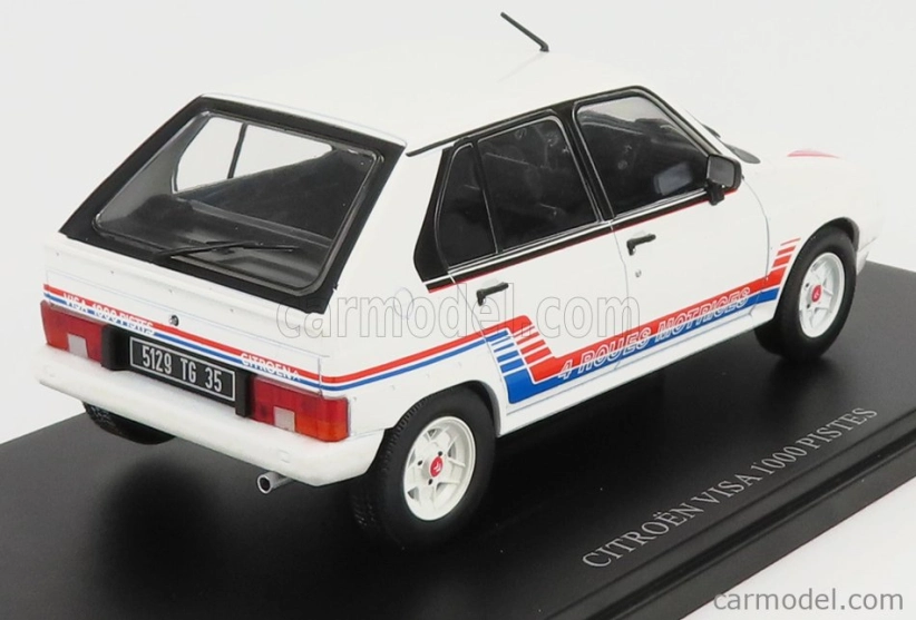 Edicola Citroen Visa 1000 Pistes 1983 1:24 biela