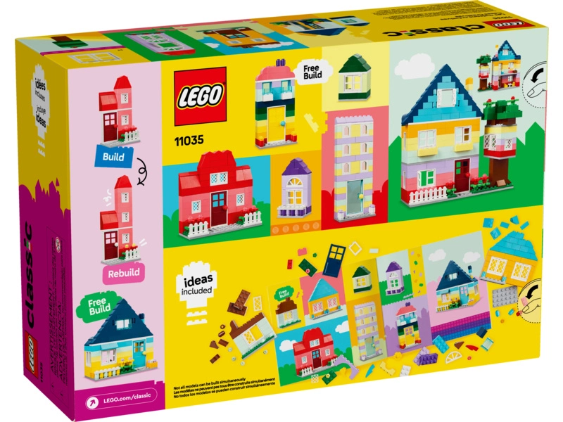 LEGO Classic - Kreatívne domčeky
