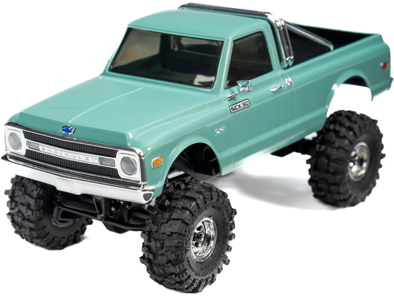 Pro-Line kolo 1:30 s pneu Baja Pro X, disk chromový (4): Axial SCX30