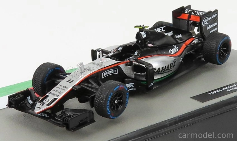 Edicola Force india F1 Mercedes Vjm09 Sahara Team Sahara Force India F1 N 11 Season 2016 Sergio Perez 1:43 Černá Stříbrná Oranžová