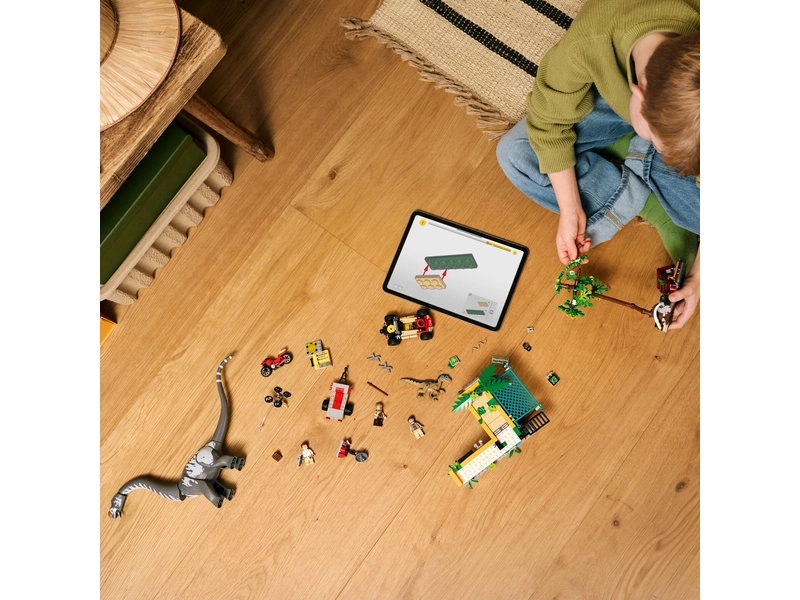 LEGO Jurský svet - Misia na sledovanie dravca a titanosaura