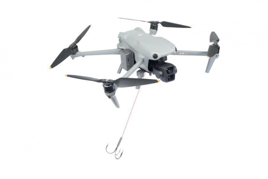 DJI AIR 3 – závesný systém a podvozok