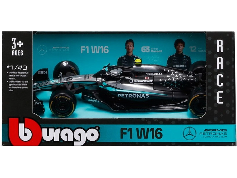 Bburago Mercedes-AMG Petronas W16 (2025), #12 Antonelli