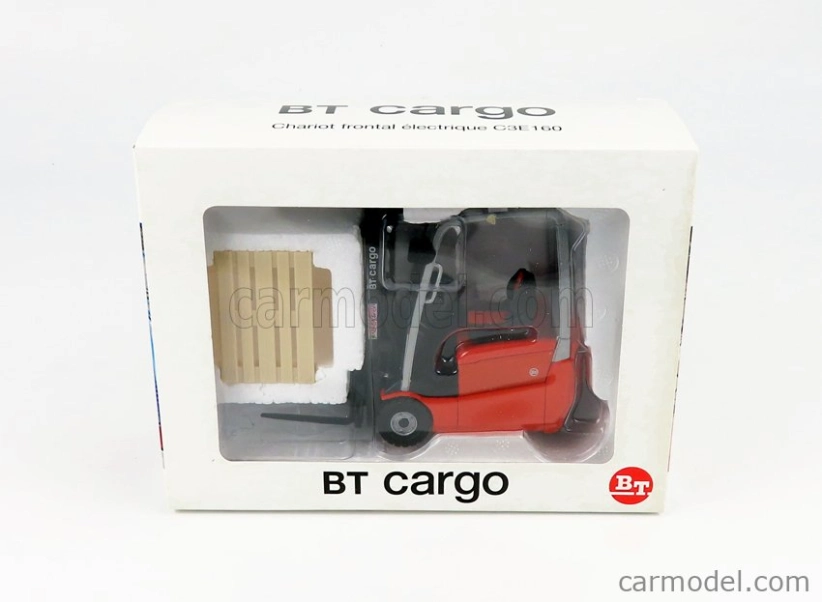 Ros-model Bt cargo B316 Carrello Elevatore Verticale - Vertical Order Picker 3 Wheels 1:23 Černá Oranžová