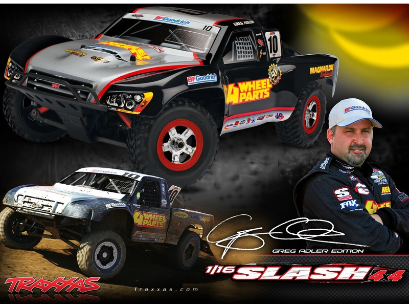 RC auto Traxxas Slash 1:16 RTR, Mark Jenkins