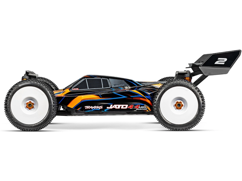 RC auto Traxxas Jato 1:8 4WD VXL-4S RTR, oranžová