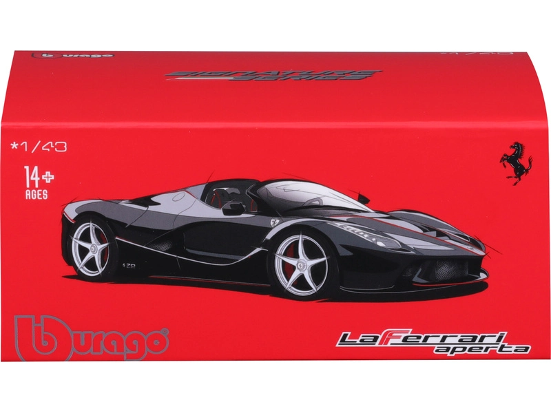 Bburago Signature Ferrari LaFerrari Aperta 1:43 černá